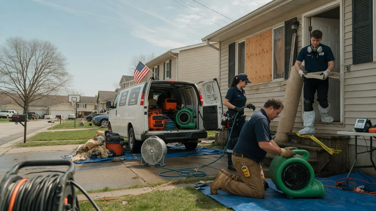 Water Damage Restoration in Pflugerville, TX near me